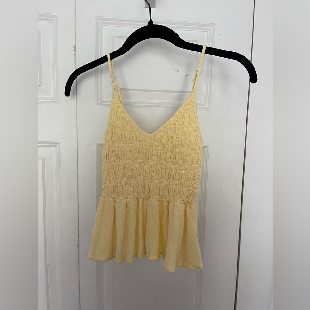 Light Yellow Pac Sun Tank Top